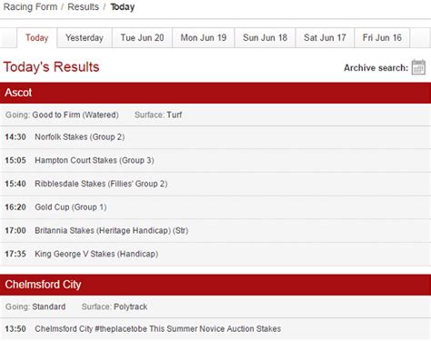 ladbrokes horse results yesterday